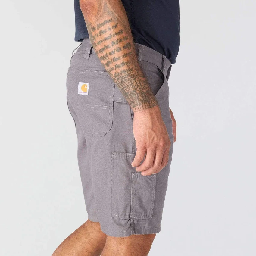 Pantalones cortos de lona Stateline de corte holgado, 9" - Pantalones cortos de trabajo