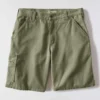 Pantalones cortos de lona Stateline de corte holgado, 9" - Pantalones cortos de trabajo