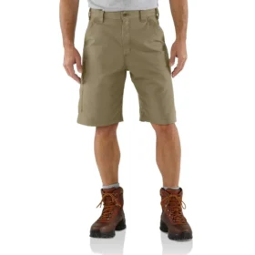 Pantalones cortos de trabajo de lona de algodón de corte holgado para hombre carhartt B147