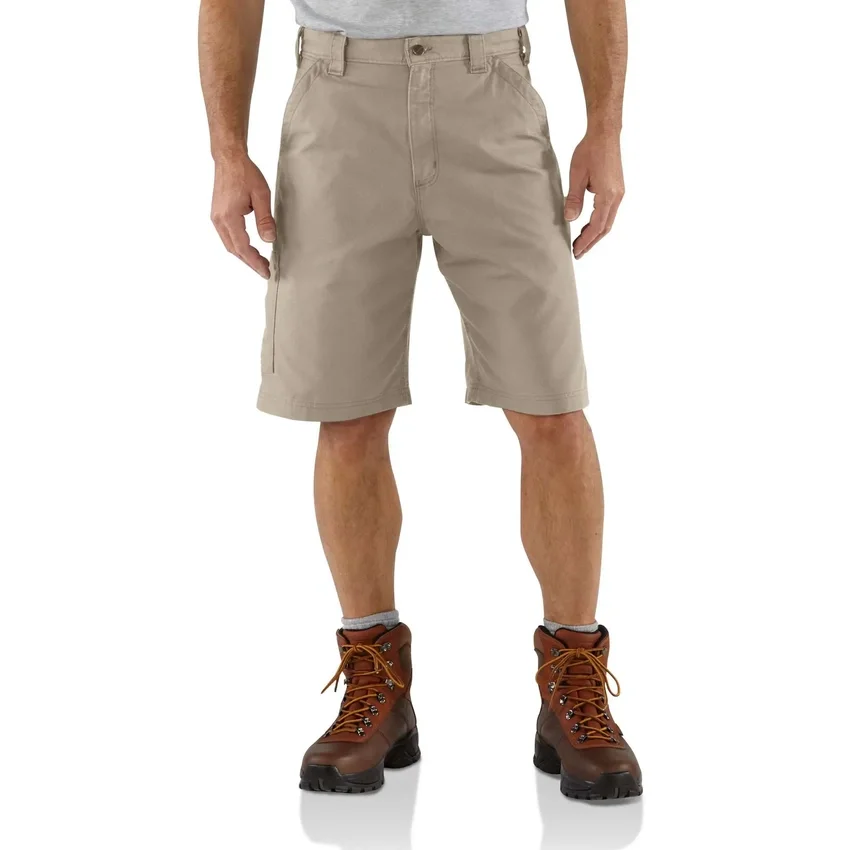 Pantalones cortos de trabajo de lona de algodón de corte holgado para hombre carhartt B147