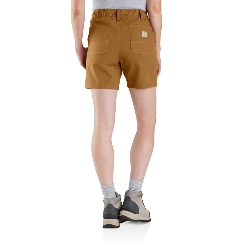 Pantalones cortos de trabajo de lona elástica Ashland para mujer