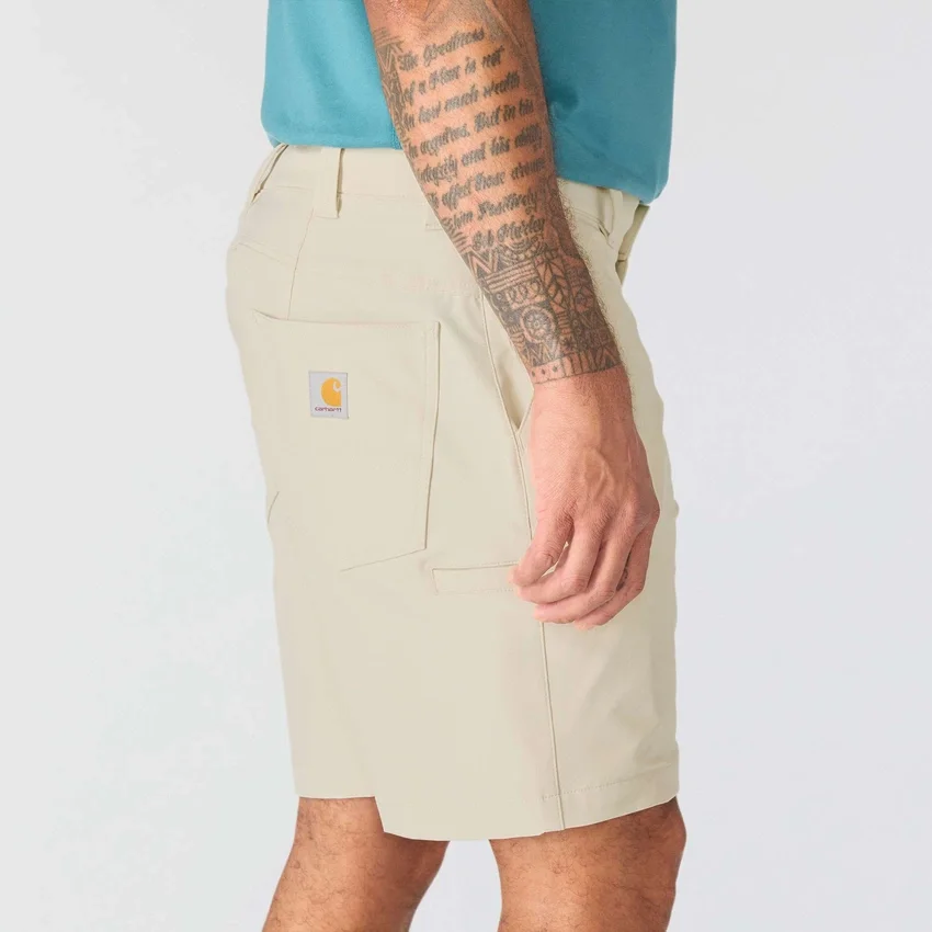 Pantalones cortos de trabajo Force Phoenix de 8" con protección solar y corte holgado