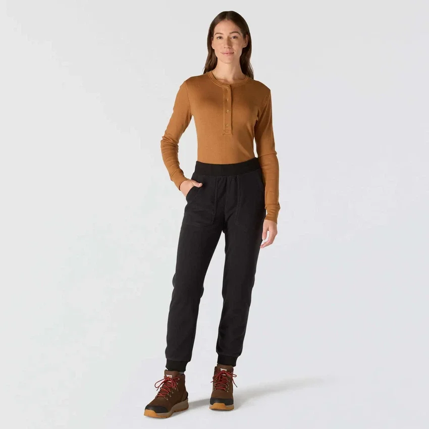 Pantalones de chándal de forro polar Force de corte holgado para mujer
