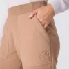 Pantalones de chándal de forro polar Force de corte holgado para mujer