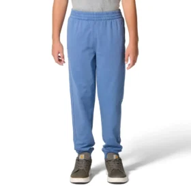 Pantalones de chándal para niño con logotipo teñido en prenda y diseño renovado (niño)