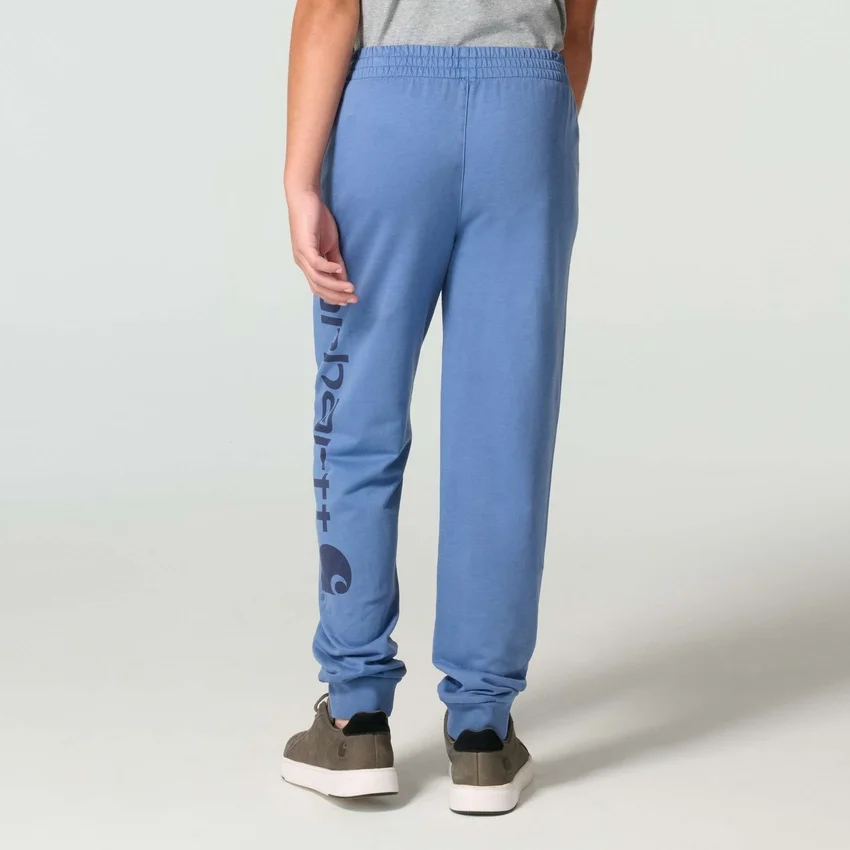 Pantalones de chándal para niño con logotipo teñido en prenda y diseño renovado (niño)