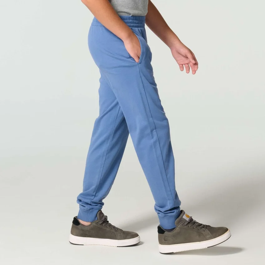 Pantalones de chándal para niño con logotipo teñido en prenda y diseño renovado (niño)