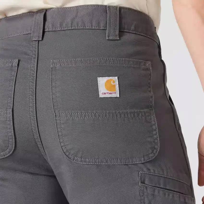 Pantalones de lona con forro Rigby de corte recto y holgado - Pantalones de trabajo
