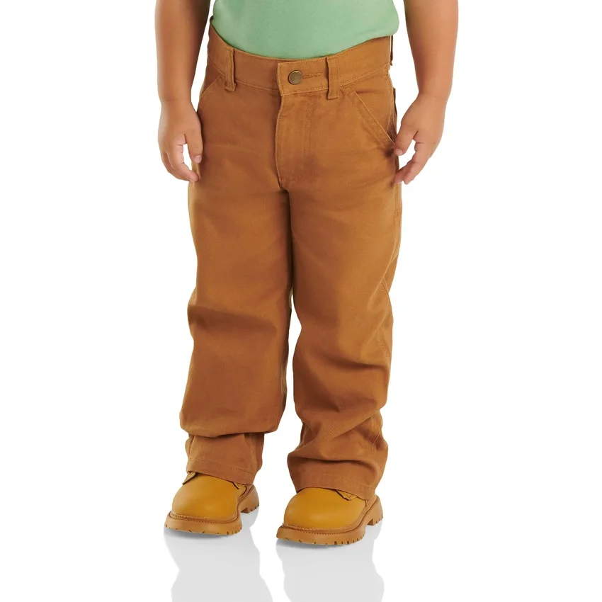 Pantalones de lona con peto para niño (bebés/niños pequeños)