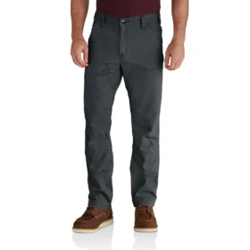 Pantalones de lona Rigby de corte recto holgado con doble refuerzo en las rodillas - Pantalones de trabajo