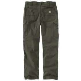 Pantalones de lona Rigby de corte recto holgado con doble refuerzo en las rodillas – Pantalones de trabajo