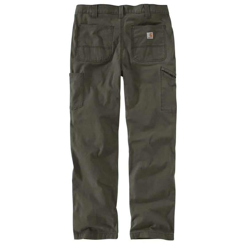 Pantalones de lona Rigby de corte recto holgado con doble refuerzo en las rodillas - Pantalones de trabajo