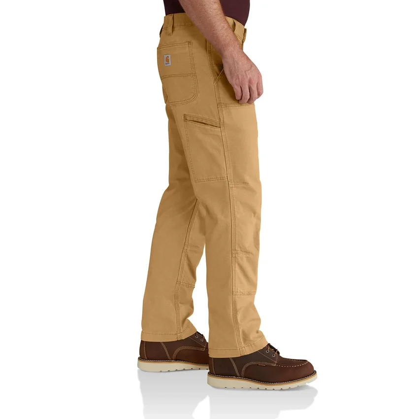 Pantalones de lona Rigby de corte recto holgado con doble refuerzo en las rodillas - Pantalones de trabajo