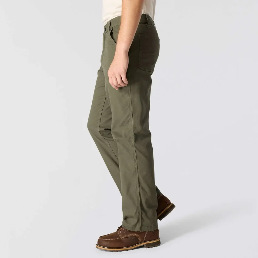 Pantalones de lona Rigby de corte recto holgado - Pantalones de trabajo