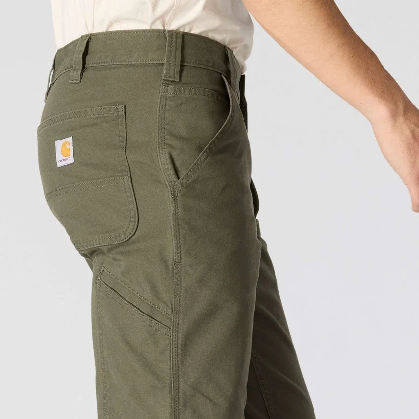 Pantalones de lona Rigby de corte recto holgado - Pantalones de trabajo