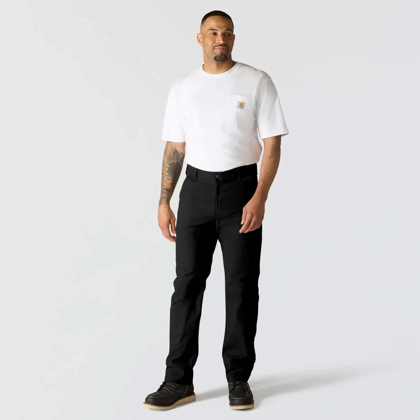 Pantalones de lona Rigby de corte recto holgado - Pantalones de trabajo
