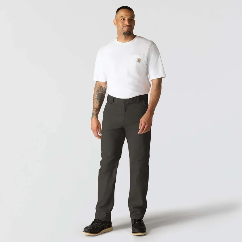 Pantalones de lona Rigby de corte recto holgado - Pantalones de trabajo