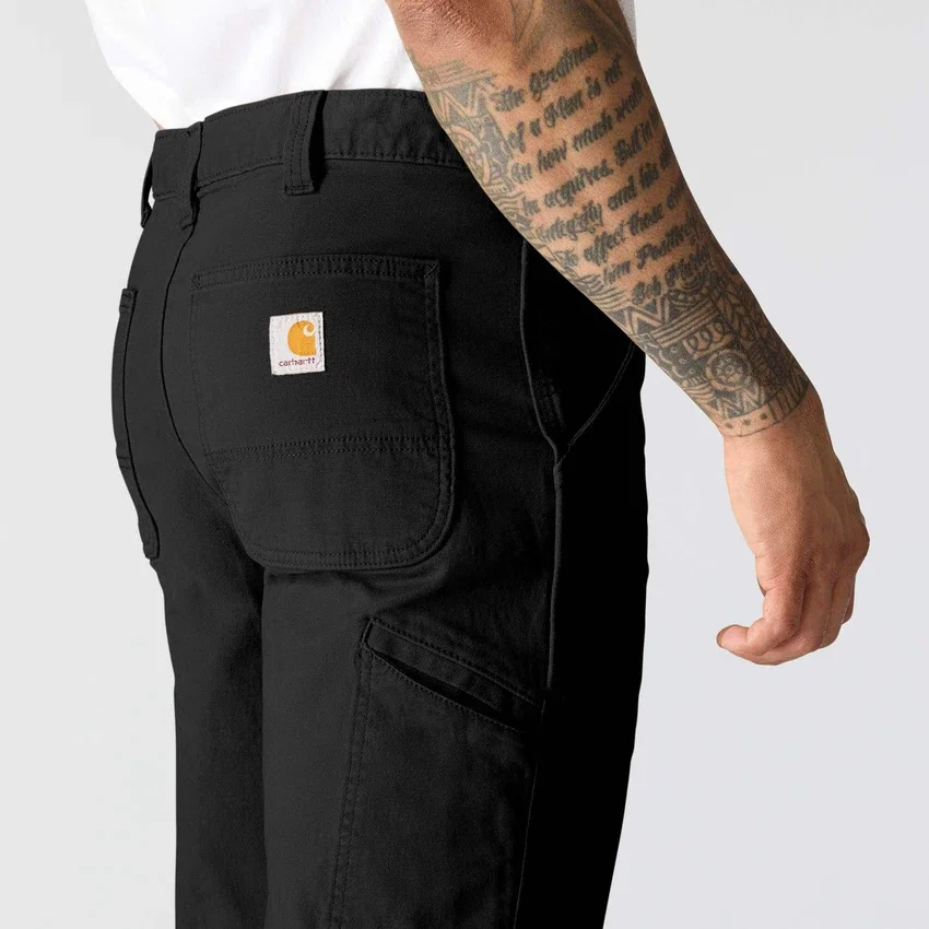 Pantalones de lona Rigby de corte recto holgado - Pantalones de trabajo