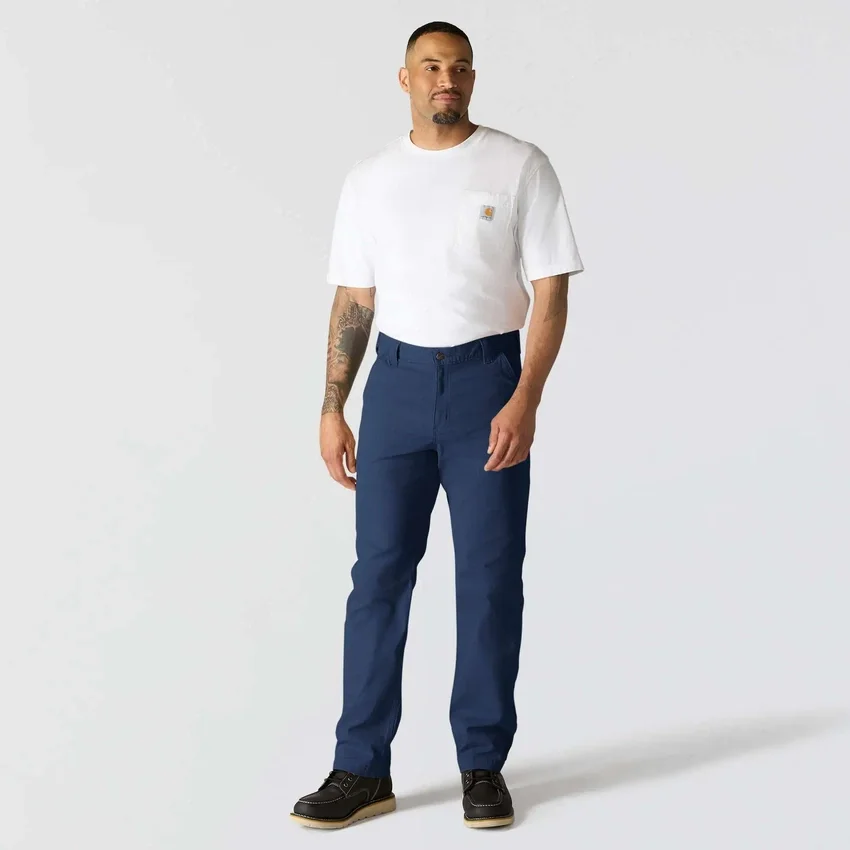 Pantalones de lona Rigby de corte recto holgado - Pantalones de trabajo