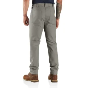 Pantalones de trabajo ajustados y cónicos Rugged Flex® de lona
