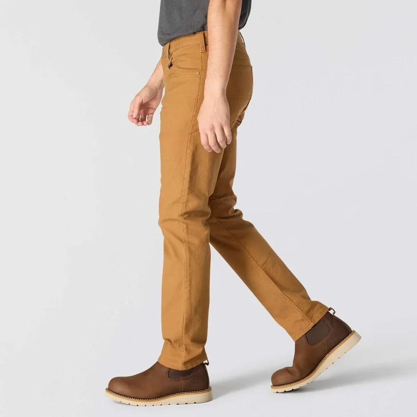 Pantalones de trabajo ajustados y cónicos Rugged Flex® de lona