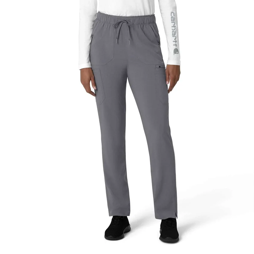 Pantalones de trabajo cargo de pierna recta Force Cross-Flex para mujer