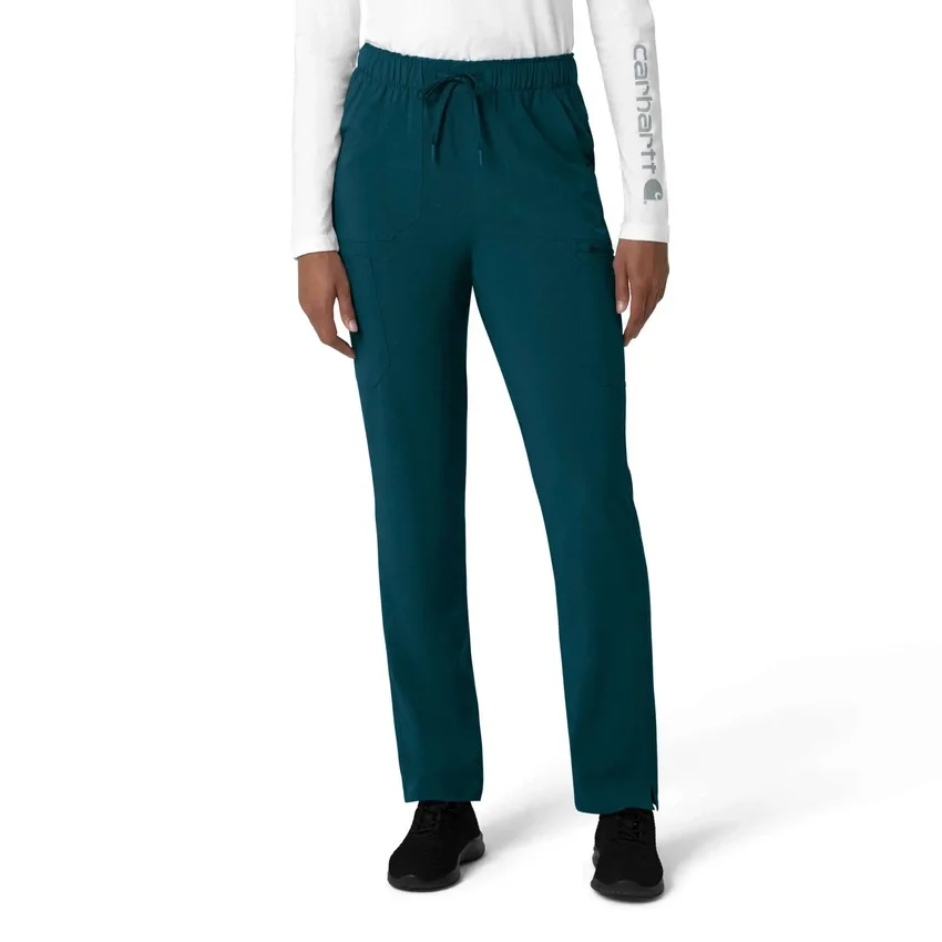 Pantalones de trabajo cargo de pierna recta Force Cross-Flex para mujer