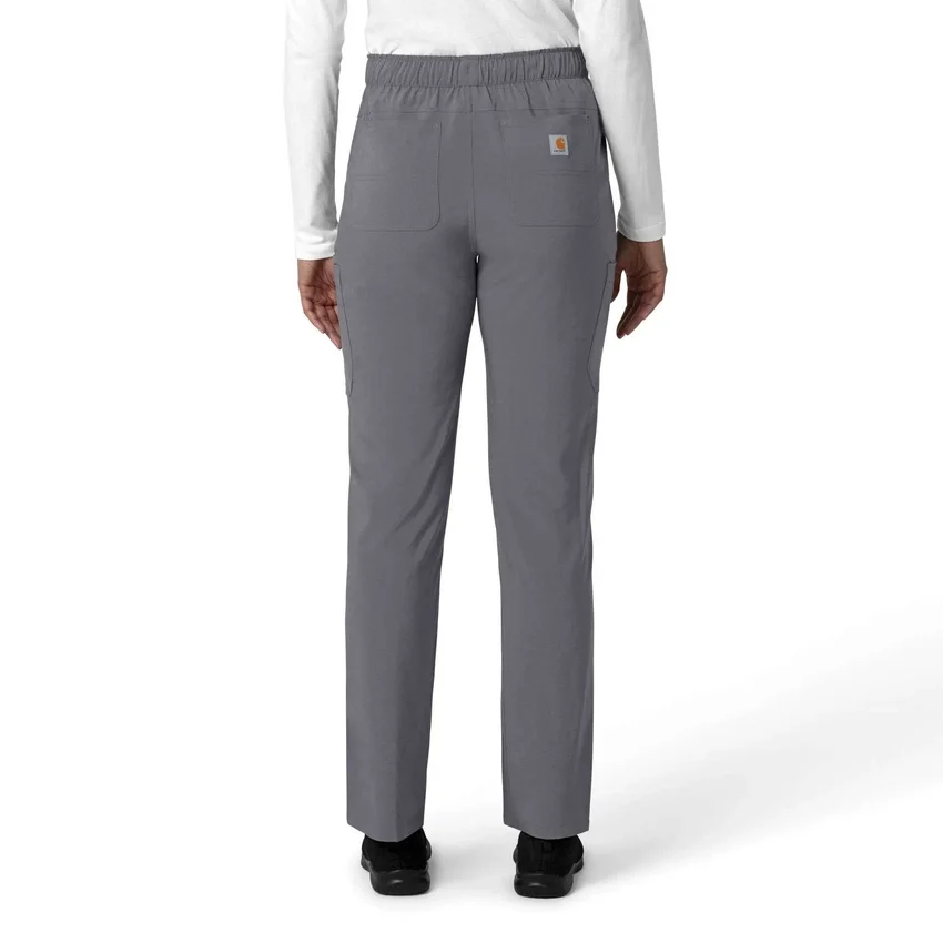 Pantalones de trabajo cargo de pierna recta Force Cross-Flex para mujer