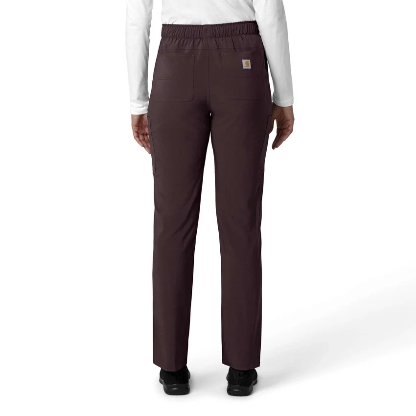 Pantalones de trabajo cargo de pierna recta Force Cross-Flex para mujer