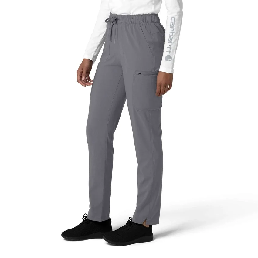 Pantalones de trabajo cargo de pierna recta Force Cross-Flex para mujer
