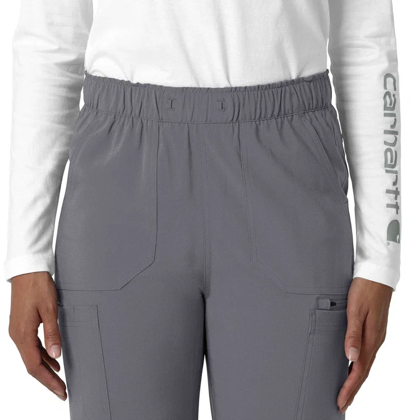Pantalones de trabajo cargo de pierna recta Force Cross-Flex para mujer