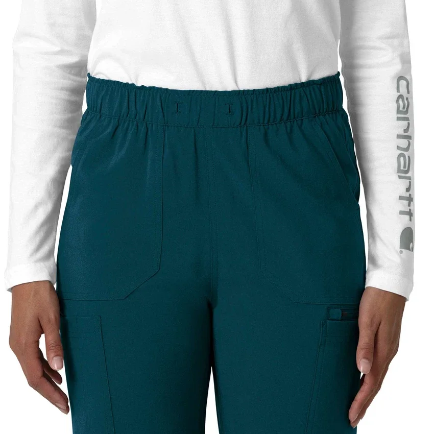 Pantalones de trabajo cargo de pierna recta Force Cross-Flex para mujer