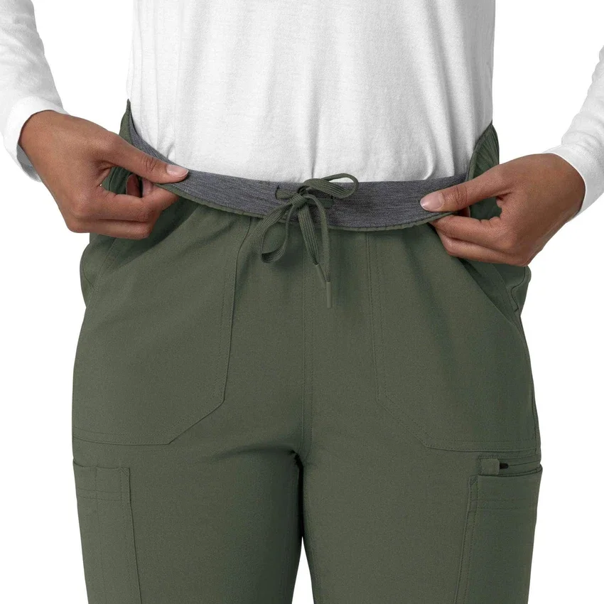 Pantalones de trabajo cargo de pierna recta Force Cross-Flex para mujer