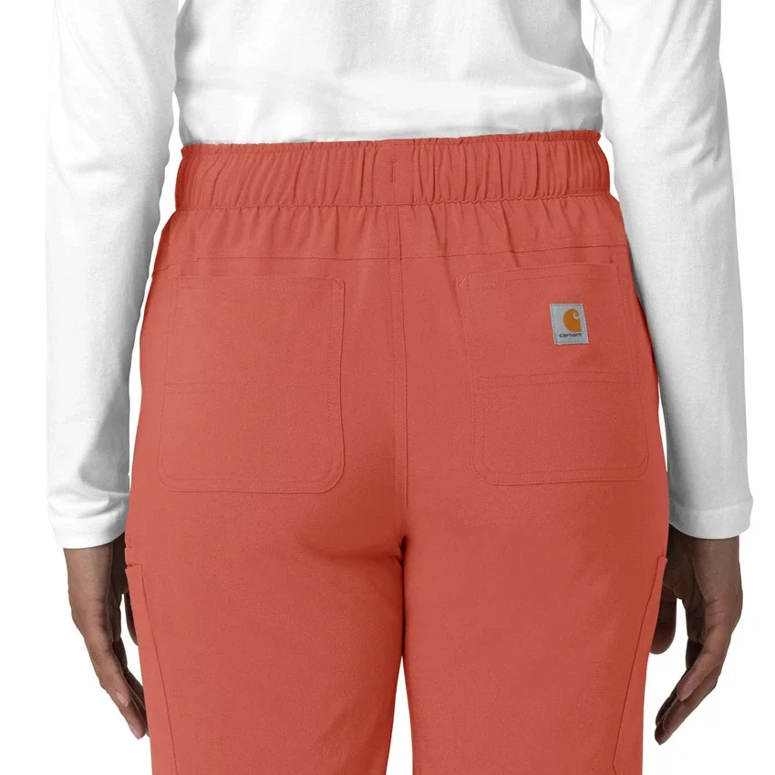 Pantalones de trabajo cargo de pierna recta Force Cross-Flex para mujer