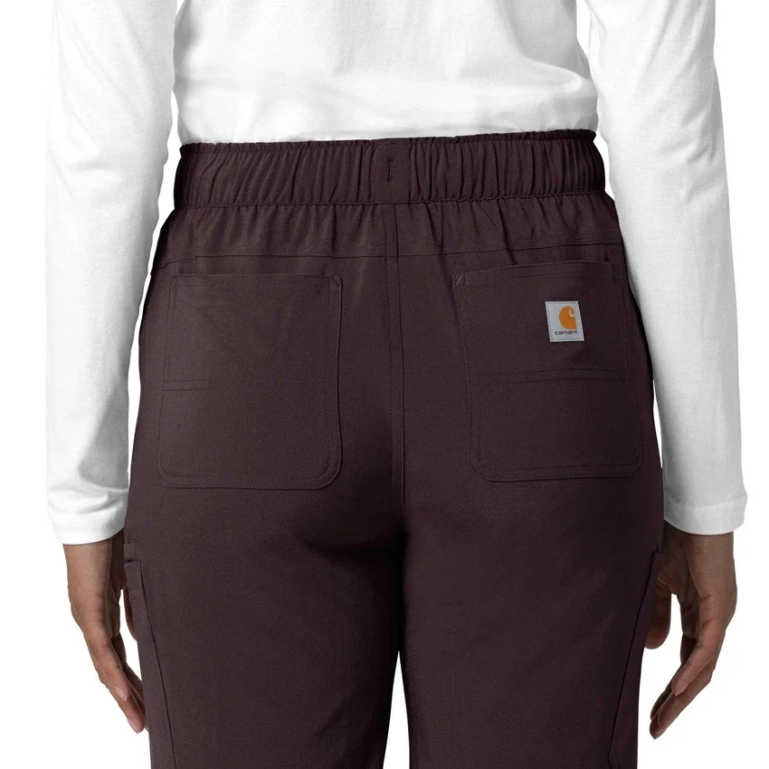 Pantalones de trabajo cargo de pierna recta Force Cross-Flex para mujer