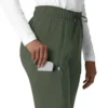 Pantalones de trabajo cargo de pierna recta Force Cross-Flex para mujer