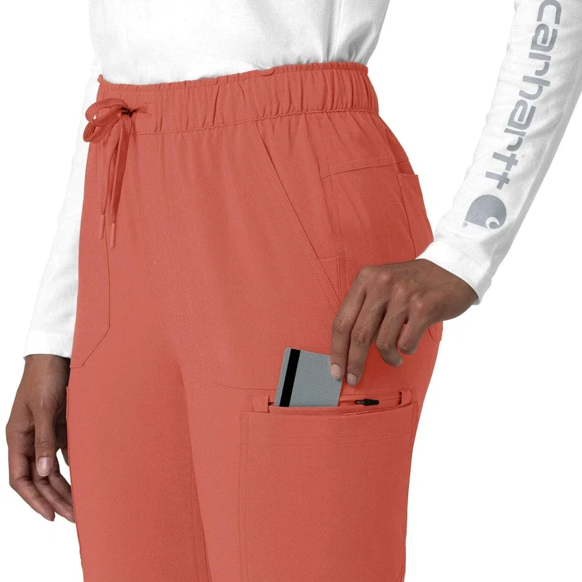 Pantalones de trabajo cargo de pierna recta Force Cross-Flex para mujer