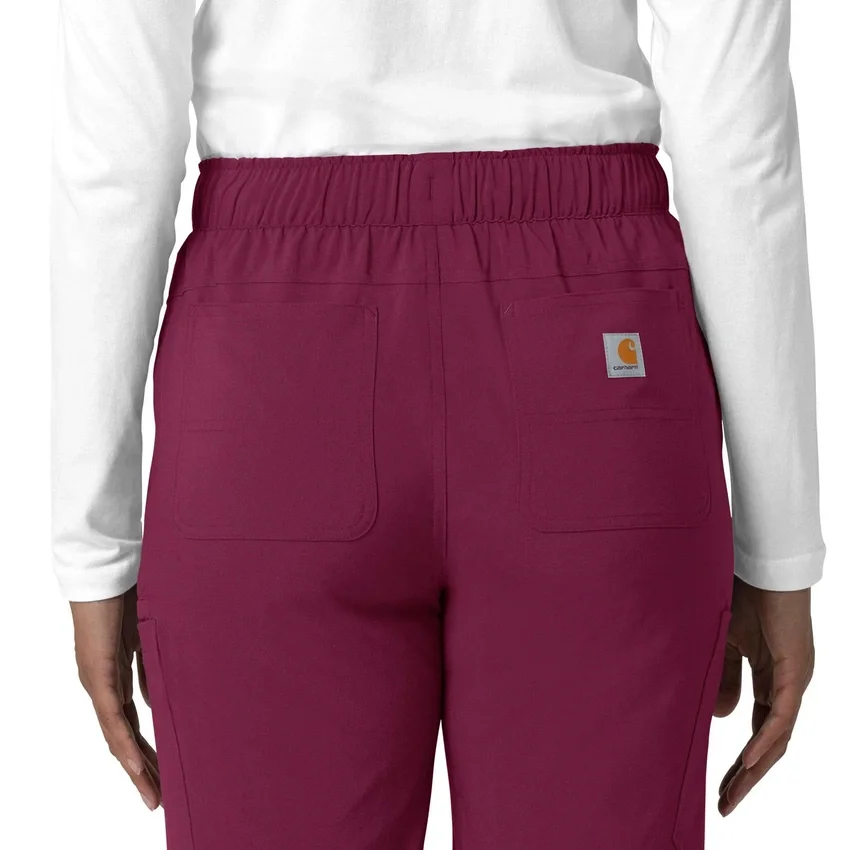 Pantalones de trabajo cargo de pierna recta Force Cross-Flex para mujer