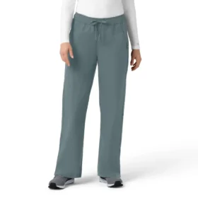 Pantalones de trabajo cargo para mujer Rugged Flex Fld, de tejido ripstop y corte acampanado