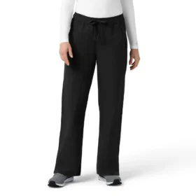Pantalones de trabajo cargo para mujer Rugged Flex Fld, de tejido ripstop y corte acampanado