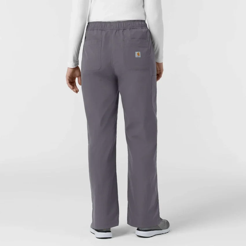 Pantalones de trabajo cargo para mujer Rugged Flex Fld, de tejido ripstop y corte acampanado