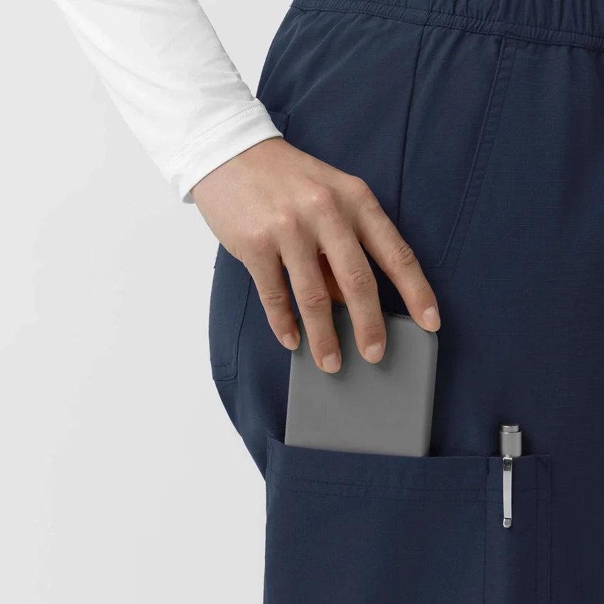 Pantalones de trabajo cargo para mujer Rugged Flex Fld, de tejido ripstop y corte acampanado