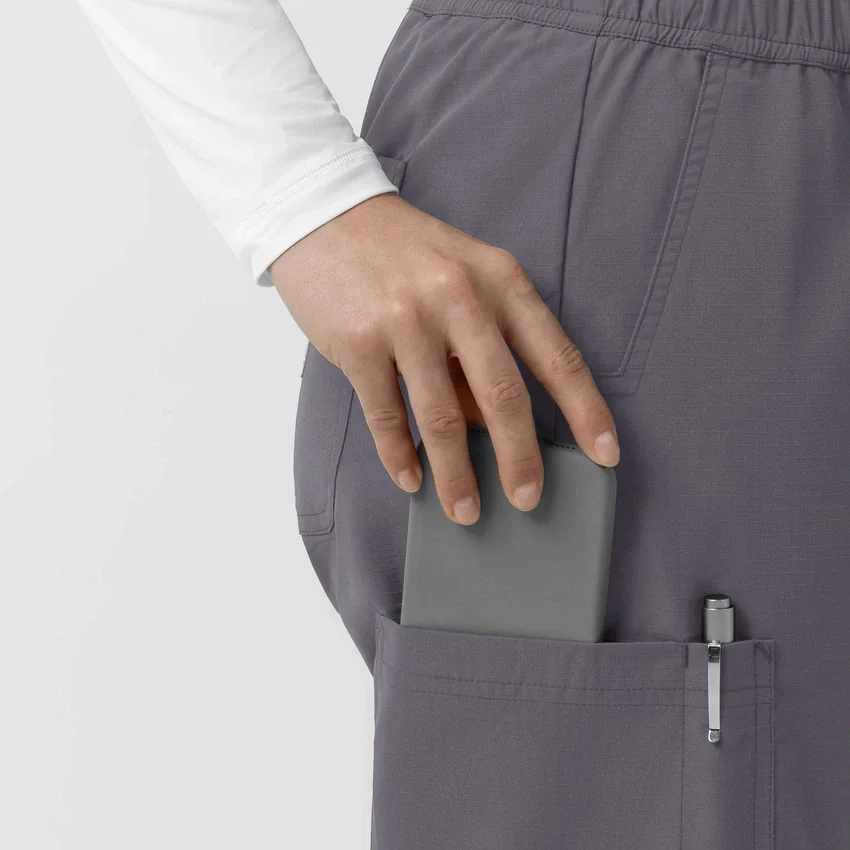 Pantalones de trabajo cargo para mujer Rugged Flex Fld, de tejido ripstop y corte acampanado