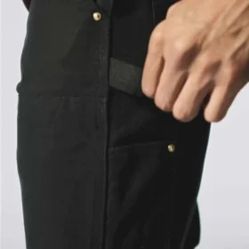 Pantalones de trabajo carhartt B01 para hombre, de corte holgado, en lona Firm Duck, con doble refuerzo en las rodillas