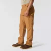 Pantalones de trabajo carhartt B01 para hombre, de corte holgado, en lona Firm Duck, con doble refuerzo en las rodillas