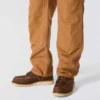 Pantalones de trabajo carhartt B01 para hombre, de corte holgado, en lona Firm Duck, con doble refuerzo en las rodillas
