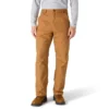 Pantalones de trabajo carhartt B111 para hombre, de corte recto holgado, en tela de lona lavada y con forro