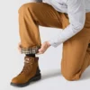 Pantalones de trabajo carhartt B111 para hombre, de corte recto holgado, en tela de lona lavada y con forro
