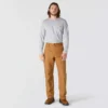 Pantalones de trabajo carhartt B111 para hombre, de corte recto holgado, en tela de lona lavada y con forro