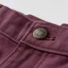 Pantalones de trabajo de lona con doble refuerzo en las rodillas y corte vintage para mujer
